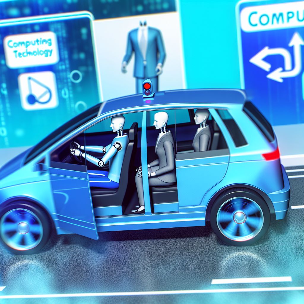 Ein Bild zum Thema Autonomes Fahren im Information,Computer Kontext