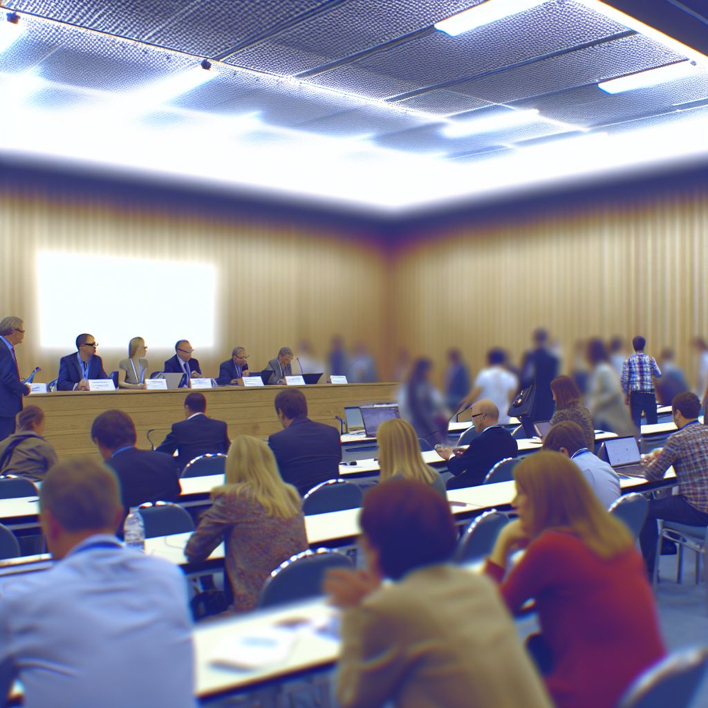 Konferenz Ein Bild zum Thema Konferenz im Information,Computer Kontext
