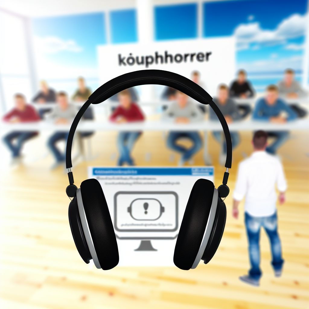 Kopfhörer Ein Bild zum Thema Kopfhörer im Information,Computer Kontext