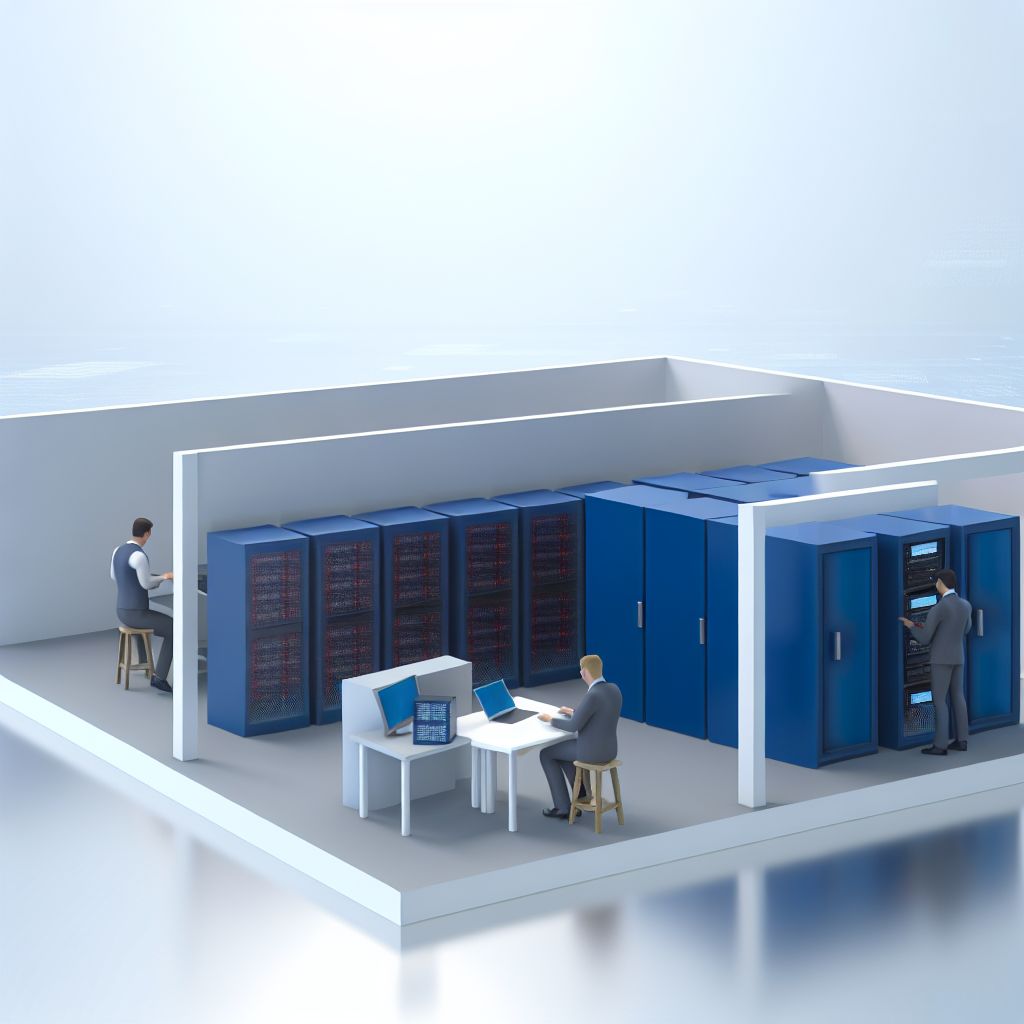 Rechenzentrum Ein Bild zum Thema Rechenzentrum im Information,Computer Kontext